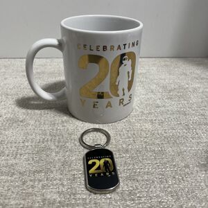 Xbox Gear Shop Exclusive 20 Years Halo Mug And Keychain Celebrating 20 Years